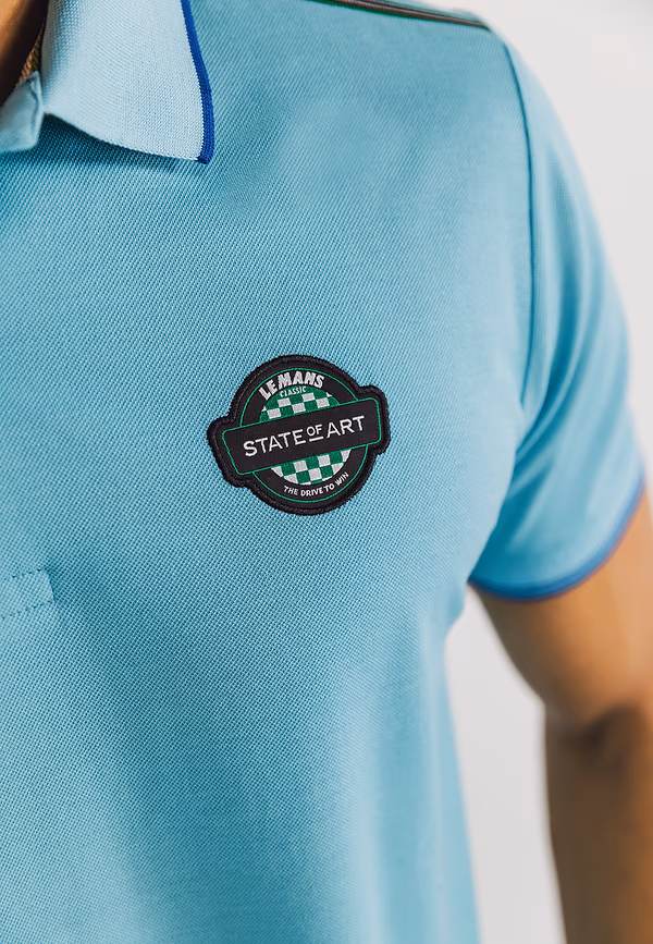 State Of Art LE MANS CLASSIC Piqué Polo Azuurblauw Uni