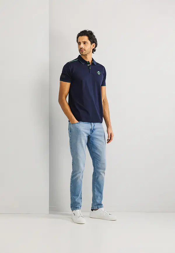 State Of Art LE MANS CLASSIC Piqué Polo Donkerblauw Uni