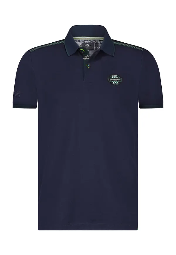 State Of Art LE MANS CLASSIC Piqué Polo Donkerblauw Uni