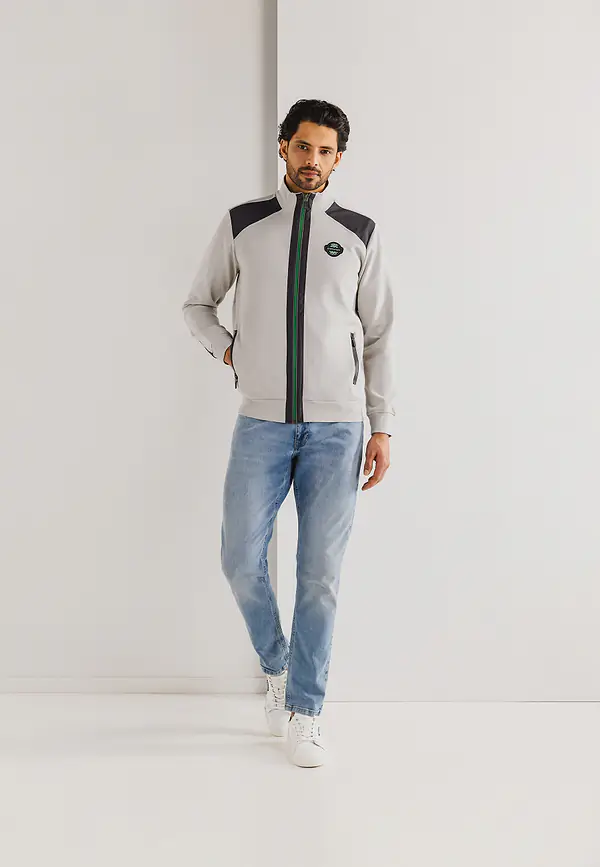 State Of Art LE MANS CLASSIC Sweatvest Warm Grijs Uni