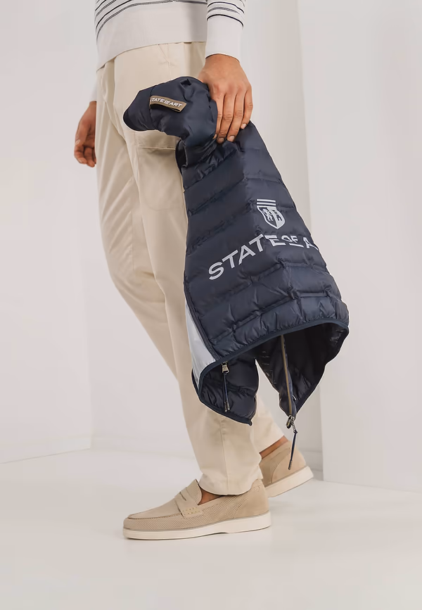 State Of Art OUTERWEAR Bodywarmer Met Ritssluiting Donkerblauw Uni