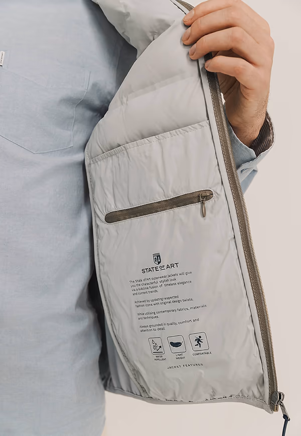 State Of Art OUTERWEAR Bodywarmer Met Ritssluiting Kit Uni