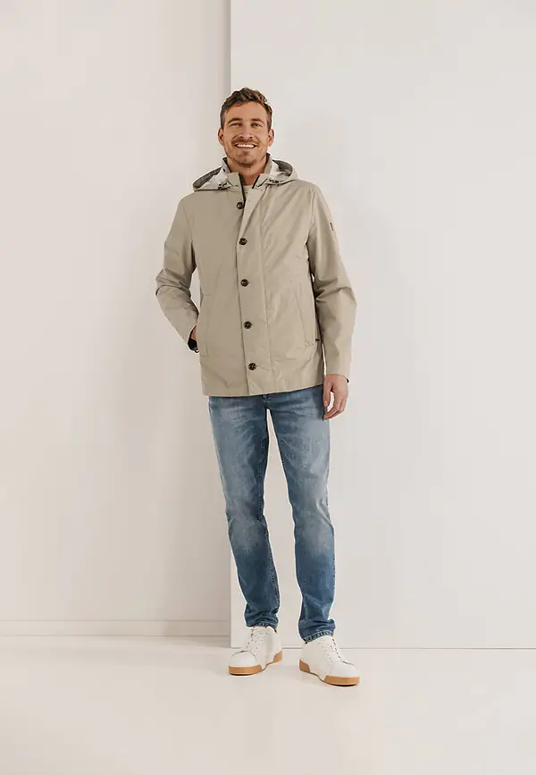 State Of Art OUTERWEAR Waterdichte Parka Warm Grijs Uni