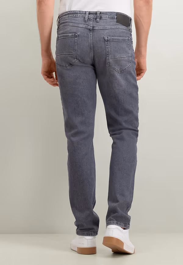 State Of Art RACER Stretchjeans Met Regular Fit Middengrijs Uni