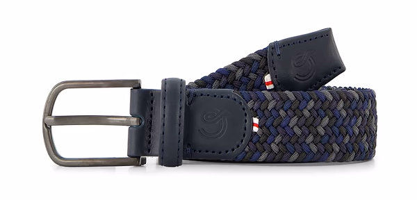 state of art SoHo La Boucle riem donkerblauw/middengrijs