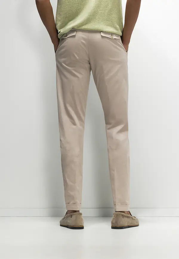 State Of Art ATELIER Chino Met Plooien Beige Uni