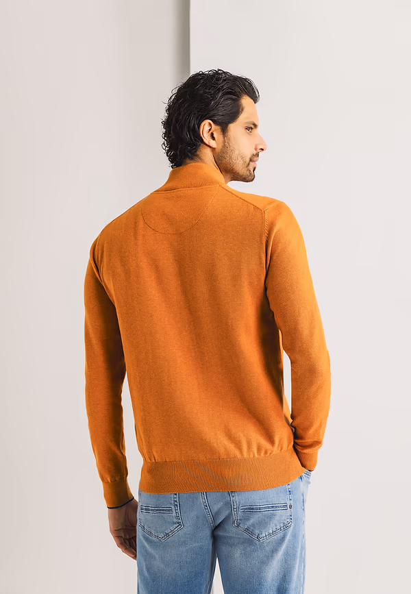 State Of Art Basis Trui Met Halve Rits Mango Uni