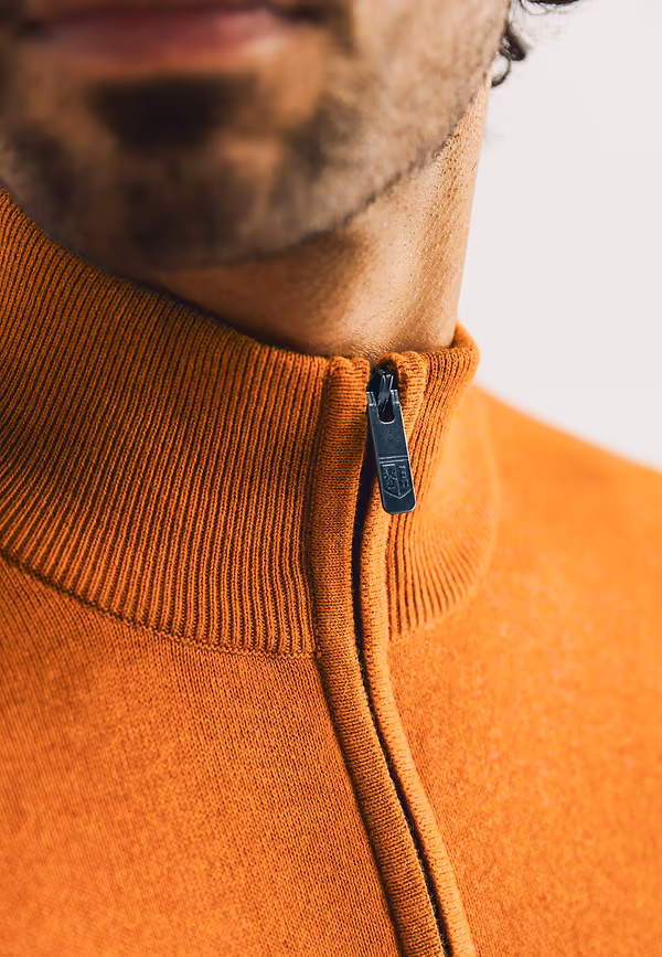 State Of Art Basis Trui Met Halve Rits Mango Uni