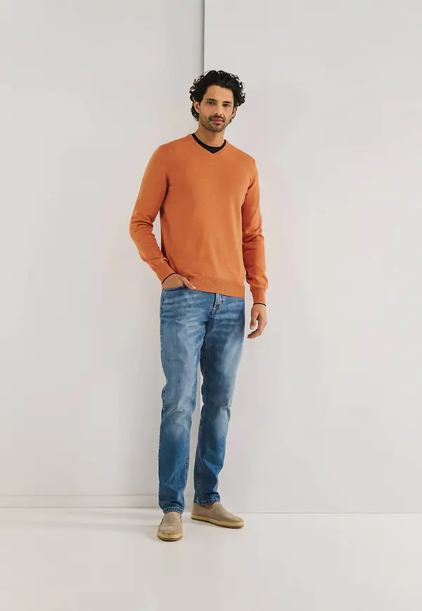 State Of Art Basis Trui Met V-hals Mango Uni