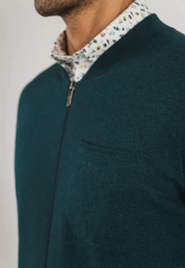 State Of Art Bombervest Met Rits Petrol Uni