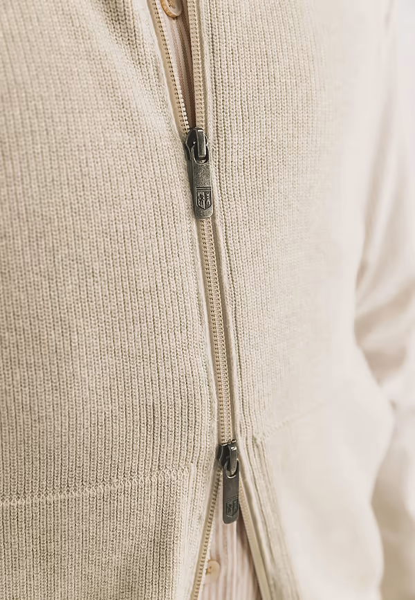 State Of Art Gebreid Gilet Met Ritssluitng Kit Uni