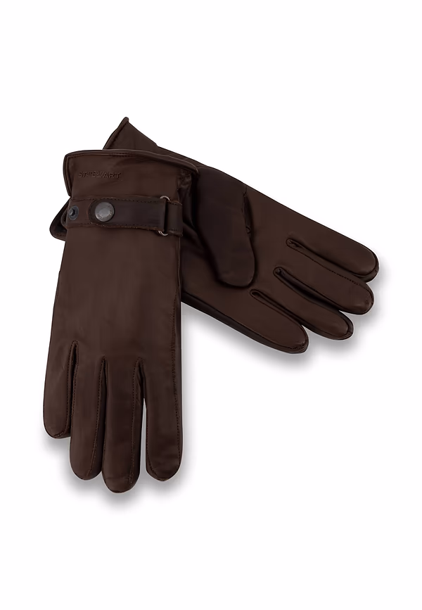 State Of Art Handschoenen Van Rundleder Bruin Uni
