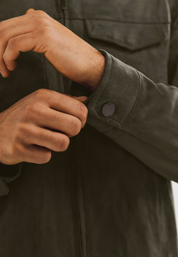 State Of Art Jas Van Microsuede Bruin Uni