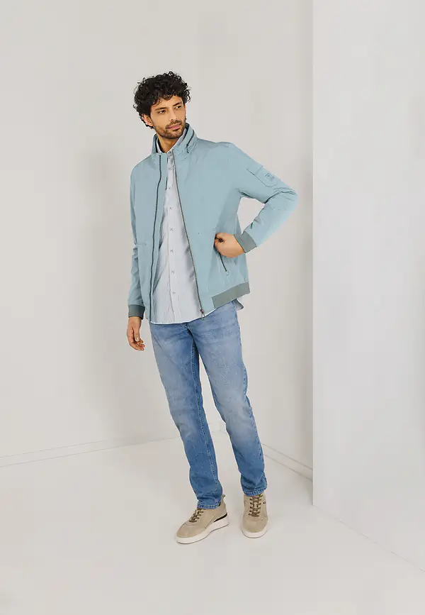 State Of Art OUTERWEAR Korte Jas Middenblauw Uni