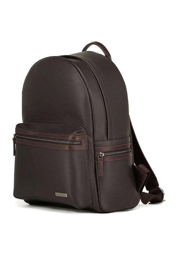 State Of Art Rugzak Met Laptopvak Donkerbruin Uni