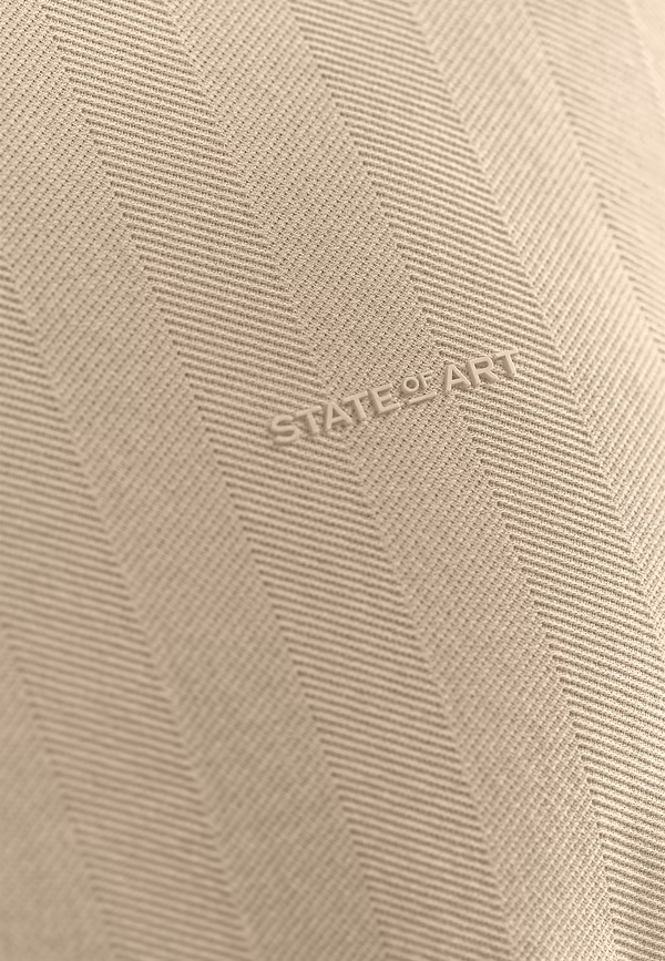 State Of Art T-shirt Met Visgraatpatroon Kit Uni