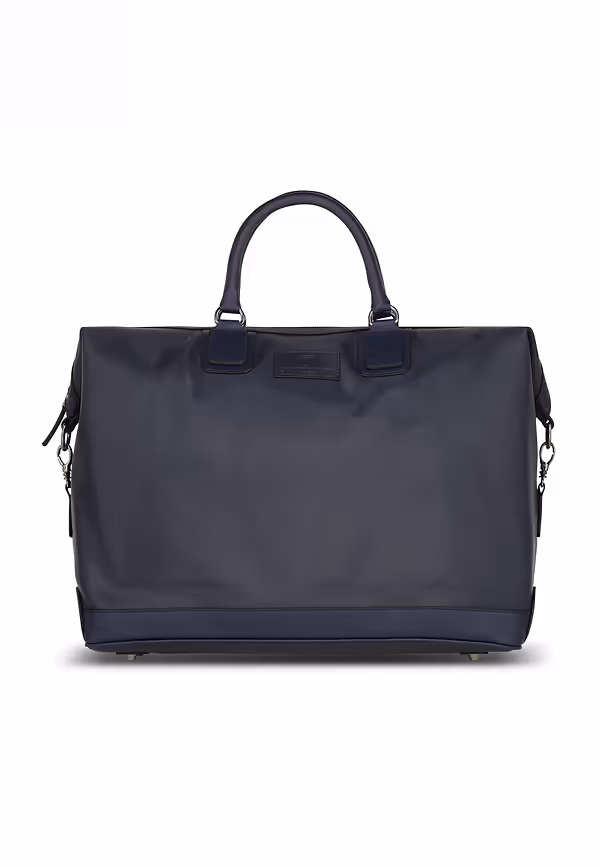 state of art Weekendtas van nylon donkerblauw uni