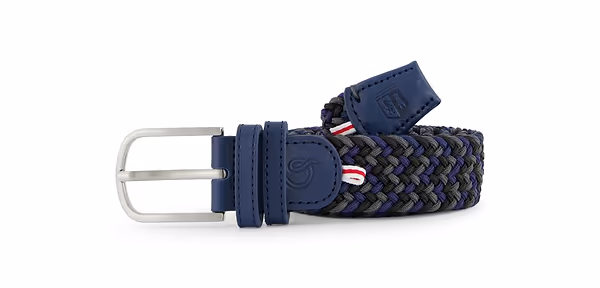 state of art Zurich La Boucle riem donkerblauw/antraciet