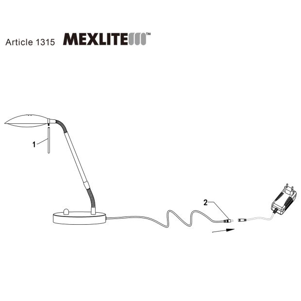 steinhauer Bronskleurige tafellamp Eloi 1315BR met draai dimmer