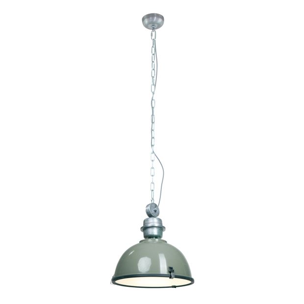 steinhauer Hanglamp Bikkel 7586G Groen Ø42cm E27 fitting