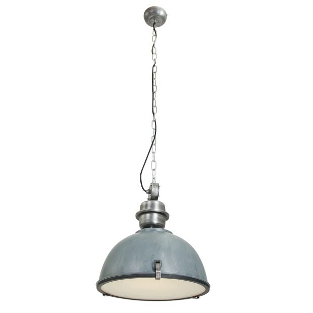 steinhauer Hanglamp Bikkel 7586GR Grijs Ø42cm E27 fitting