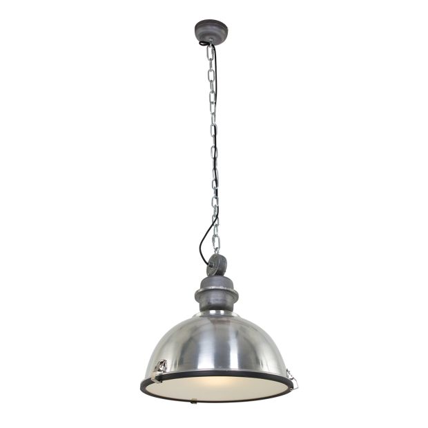 steinhauer Hanglamp Bikkel 7586ST Staal Ø42cm E27 fitting