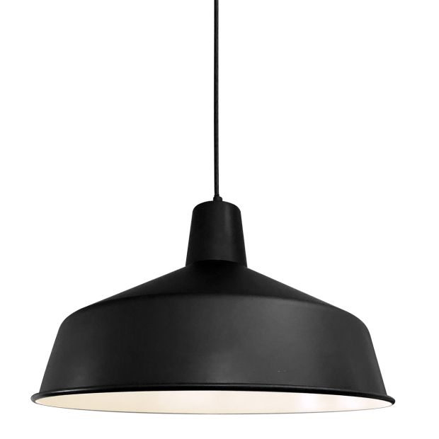 steinhauer Hanglamp Black moon 1443ZW Zwart Ø40cm E27 fitting