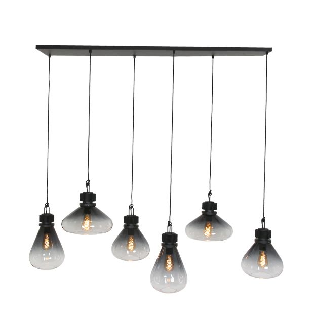 steinhauer Hanglamp Flere 2672ZW Zwart – Stijlvolle Eyecatcher voor Elk Interieur