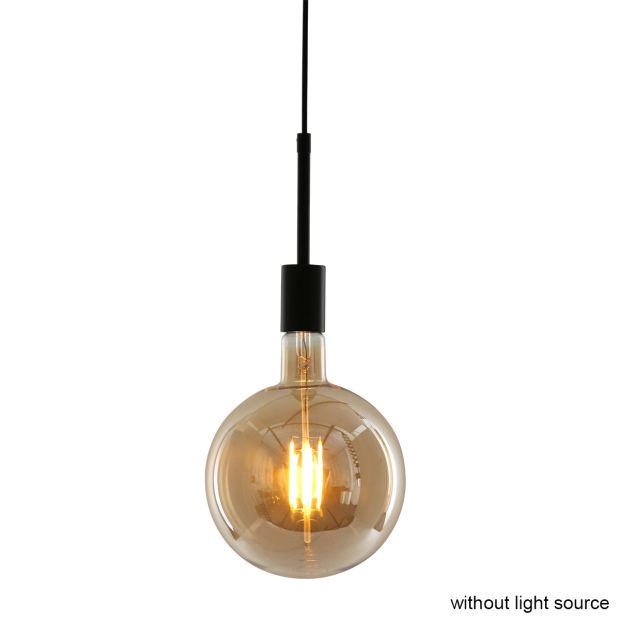 steinhauer Hanglamp Minimalics 2701ZW Zwart met E27 fitting