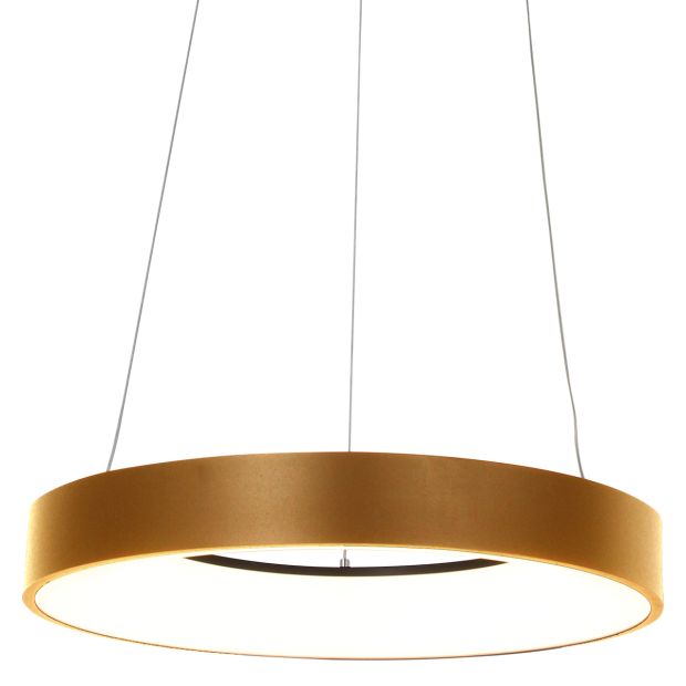 steinhauer Hanglamp Ringlede 2695GO Goud rond 48 centimeter
