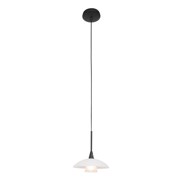 steinhauer Hanglamp Tallerken 2655ZW Zwart 1 lichts 300 Lumen