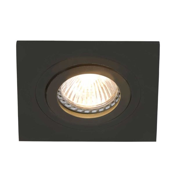 steinhauer Inbouwspot Pelite spot 7305ZW Zwart 10 x 10 cm steinhauer Inbouwspot Pelite spot 7305ZW Zwart 10 x 10 cm