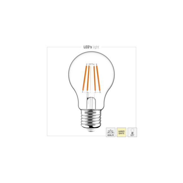 steinhauer Led lichtbron I14630S met E27 fitting - niet dimbaar - 2700K - 7W - 806 Lumen