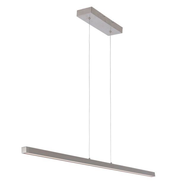 steinhauer Minimalistische stalen hanglamp Danske 2745ST 2000 Lumen