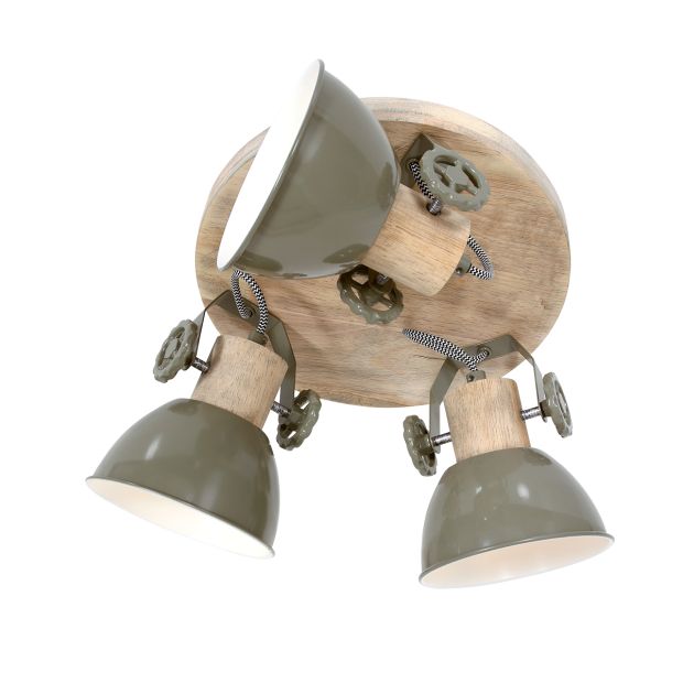 steinhauer Plafondlamp Gearwood 3063G Groen E27 fitting steinhauer Plafondlamp Gearwood 3063G Groen E27 fitting