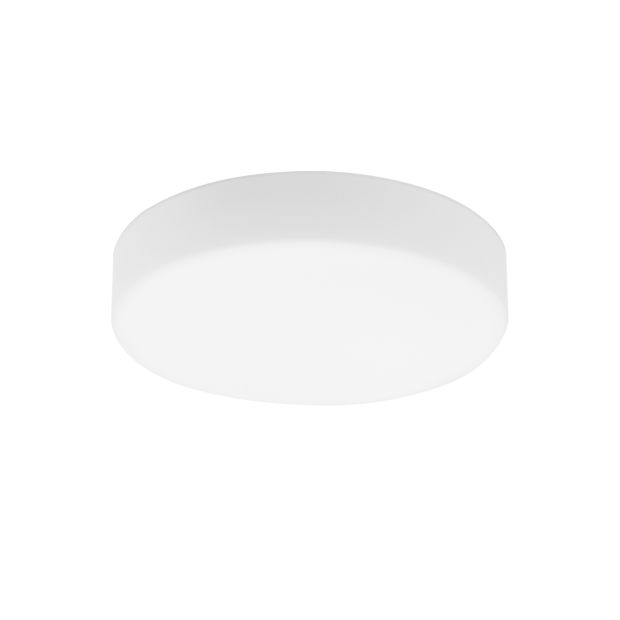 steinhauer 1362 Glas Rond WitMat 18cm (nieuw)