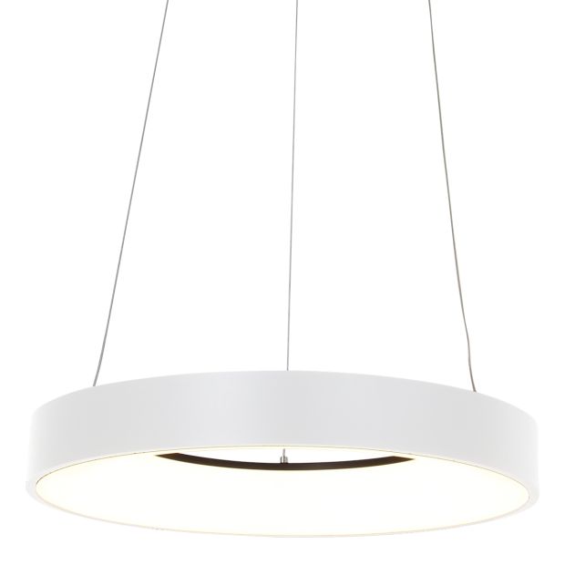 steinhauer Hanglamp Ringlede 2695W Wit rond 48cm