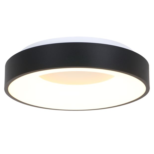 steinhauer Plafondlamp Ringlede 2563ZW Zwart Ø48cm steinhauer Plafondlamp Ringlede 2563ZW Zwart Ø48cm