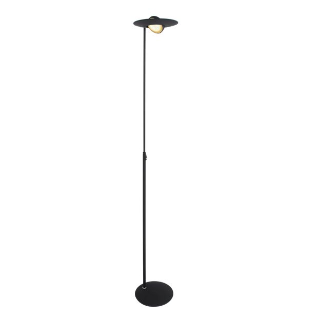 steinhauer Vloerlamp Zenith 1477ZW zwart Lichtkleur instelbaar