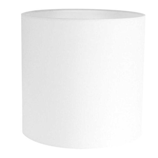 steinhauer Wit fijn Linnen Lampenkap K15642S met E27 support