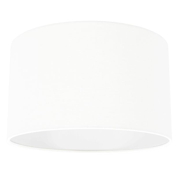 steinhauer Wit Linnen Lampenkap K73962S Ø 30cm met E27 support