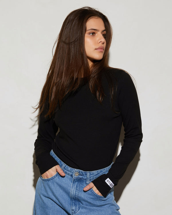 Stieglitz Basic Longsleeve | Black