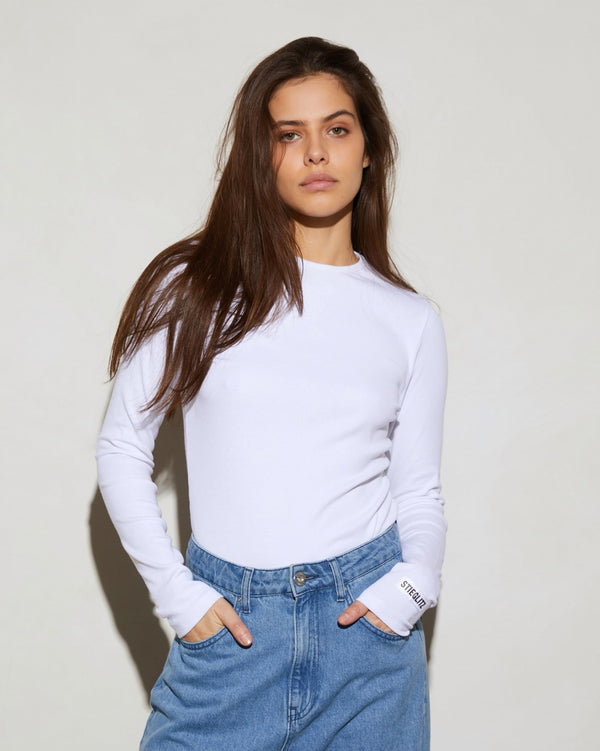 Stieglitz Basic Longsleeve | White