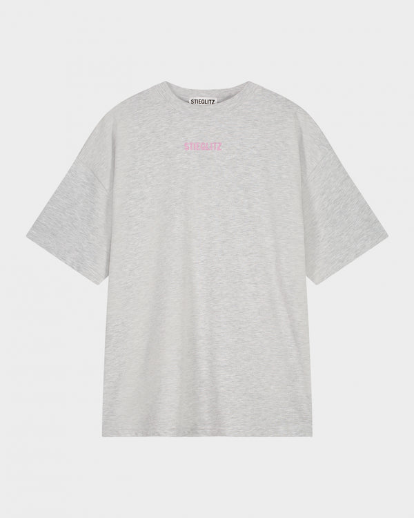 Stieglitz Basic Oversized T-shirt | Melange grey