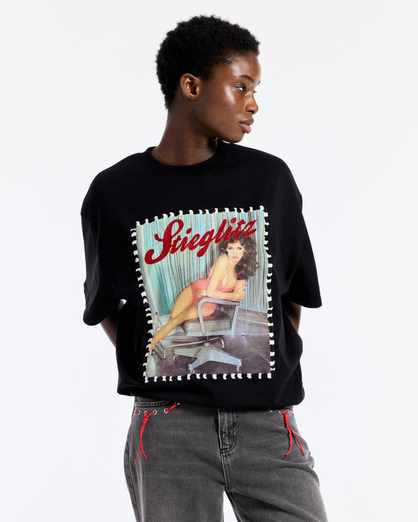 Stieglitz Bijou Oversized T-shirt | Black