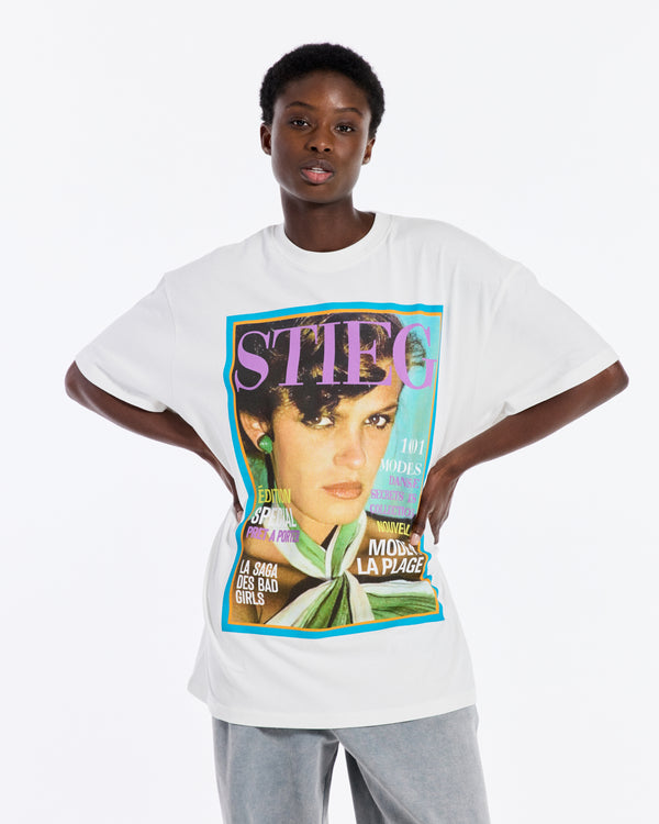 Stieglitz Josephine Oversized T-shirt | White