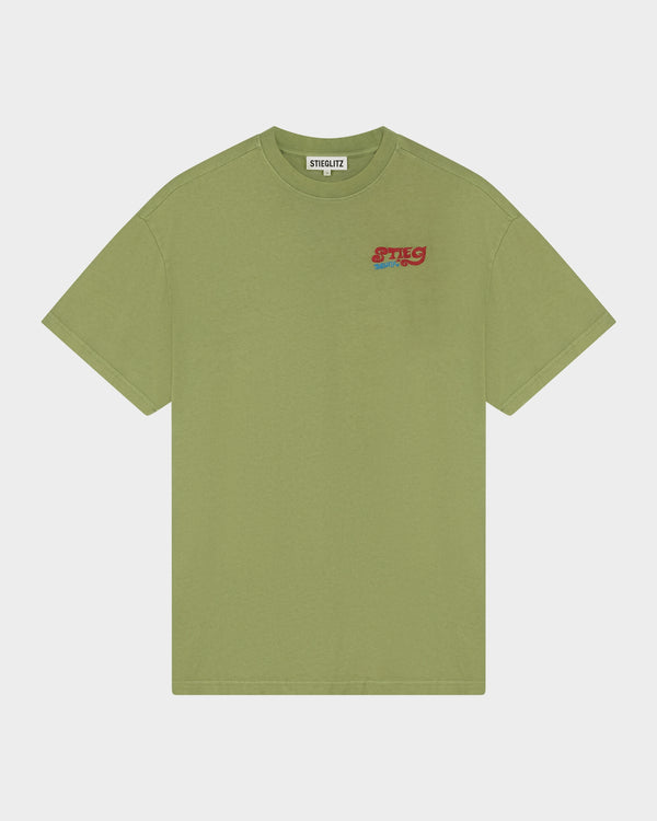 Stieglitz Ossie Oversized T-shirt | Green