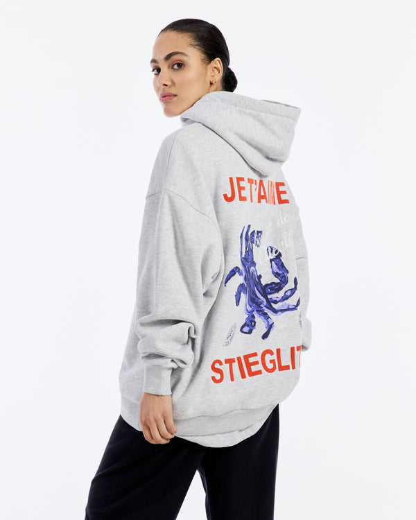 Stieglitz Quinn Hoodie | Melange grey