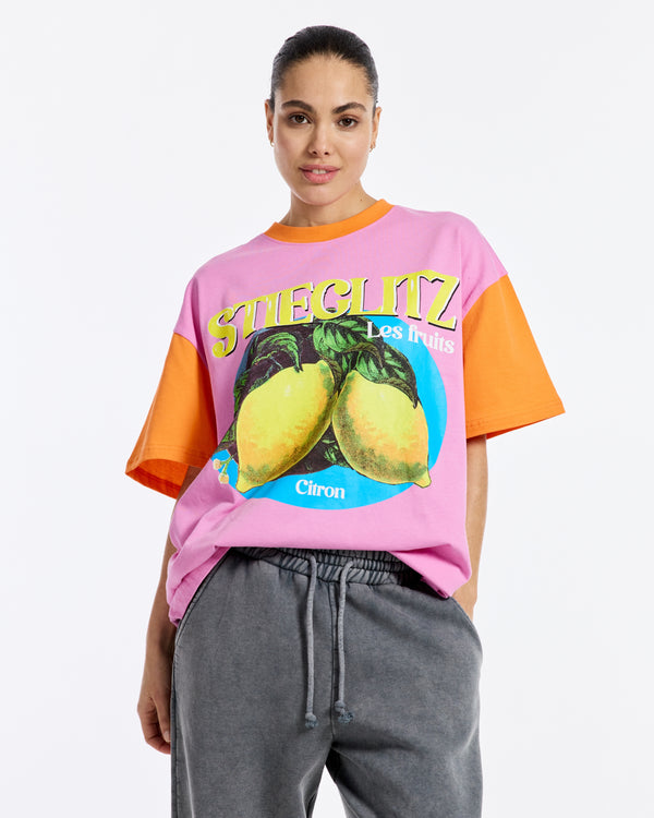 Stieglitz Simone Oversized T-shirt | Pink