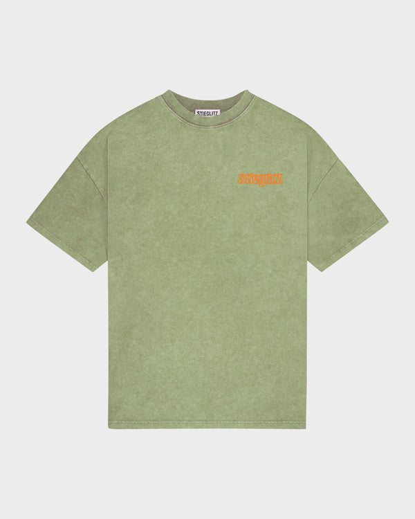 Stieglitz World Of Stieg Oversized T-shirt | Green